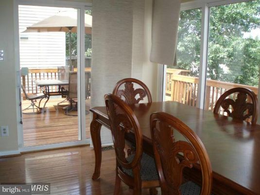 Dining room, Interior, Wood Texture Flooring