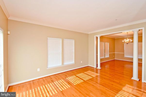 Chandelier, Empty room, Interior, Wood Texture Flooring