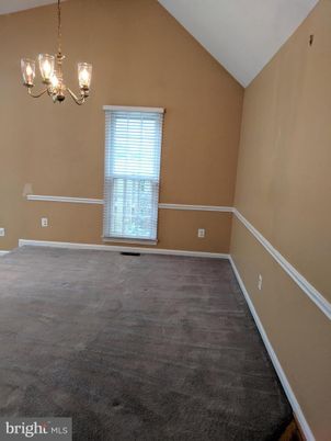 Chandelier, Empty room, Interior