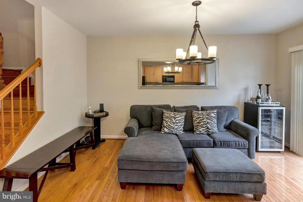 Chandelier, Interior, Living room, Wood Texture Flooring