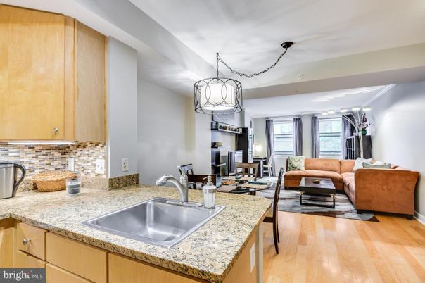 Dining room, Interior, Living room, Pendant Lights, Recessed Lighting, Wood Texture Flooring
