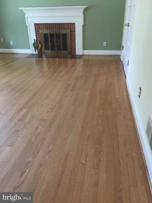 Empty room, Fireplace, Interior, Wood Texture Flooring