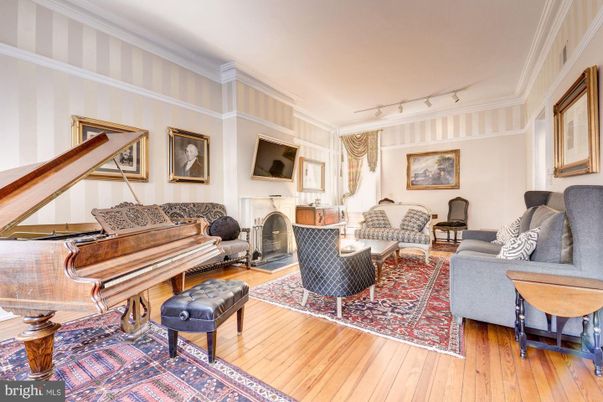 Fireplace, Interior, Living room, Piano, Wood Texture Flooring