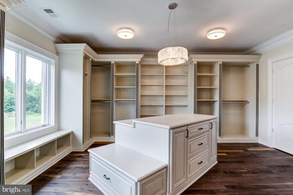 Interior, Pendant Lights, Walk-in Closets, Wood Texture Flooring