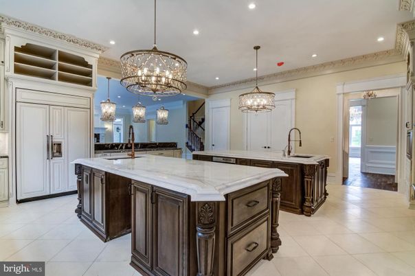 Chandelier, Interior, Kitchen, Pendant Lights, Recessed Lighting