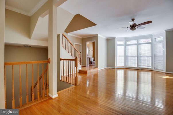 Empty room, Interior, Wood Texture Flooring