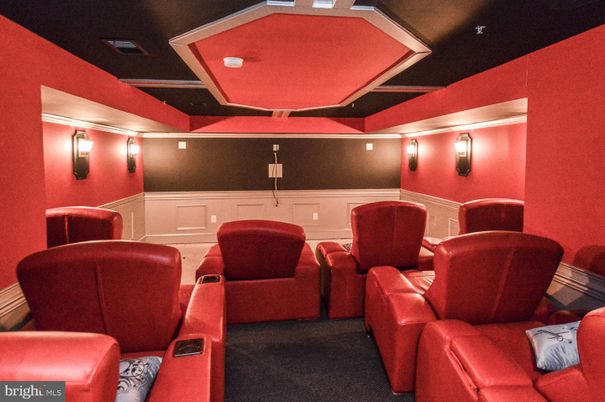 Home Theatre Room, Interior, Projection Screen, Theatre Room