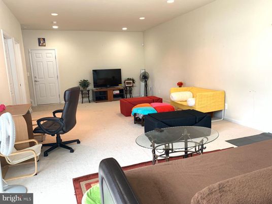 Home Office, Interior, Living room, Recessed Lighting