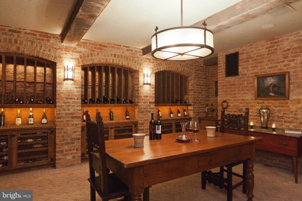 Interior, Stone Walls, Wine Storage