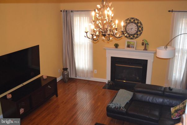 Chandelier, Fireplace, Interior, Wood Texture Flooring