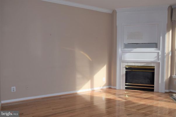 Empty room, Fireplace, Interior, Wood Texture Flooring