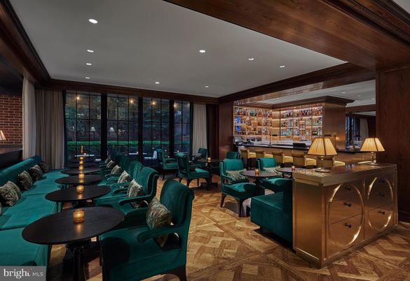 Dining room, Interior, Living room, Recessed Lighting, Wood Texture Flooring
