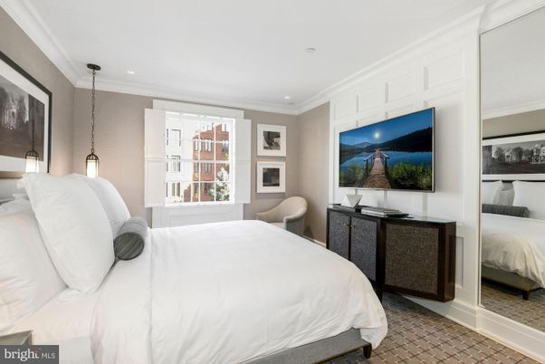Bedroom, Interior, Pendant Lights, Recessed Lighting