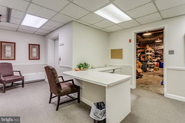 Home Office, Interior, Recessed Lighting