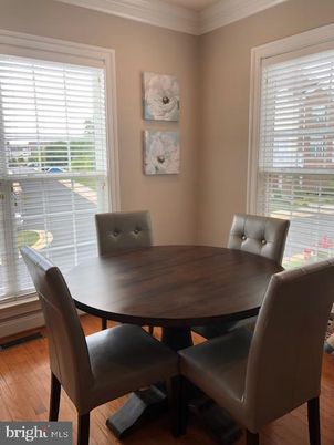 Dining room, Interior, Wood Texture Flooring
