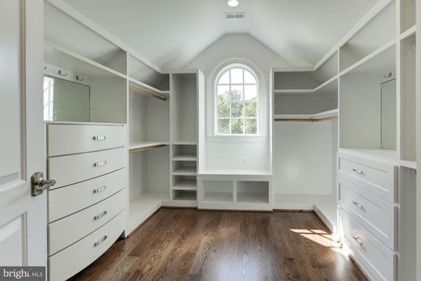 Interior, Walk-in Closets, Wood Texture Flooring