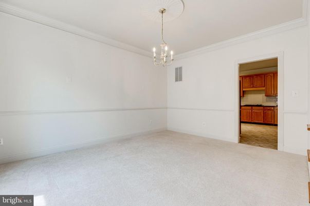 Chandelier, Empty room, Interior, Kitchen