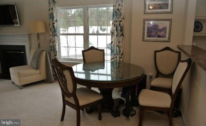 Dining room, Fireplace, Interior