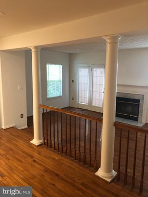 Empty room, Fireplace, Interior, Wood Texture Flooring