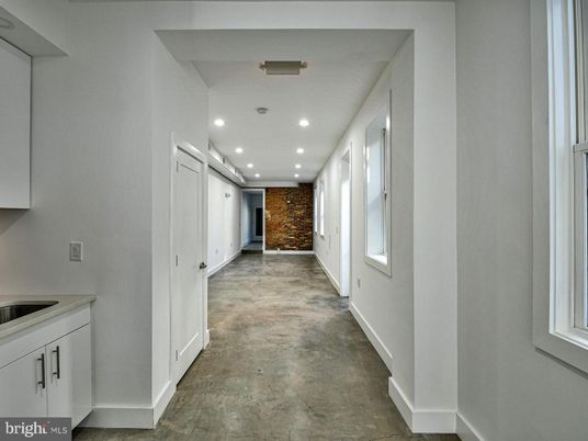 Interior, Recessed Lighting, Stone Walls