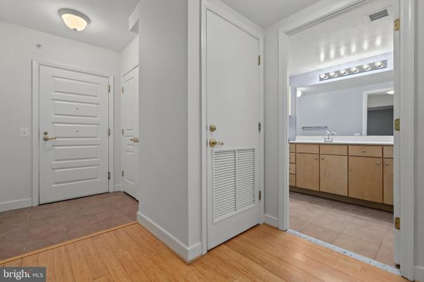 Bathroom, Dual Sink Vanities, Interior, Wood Texture Flooring