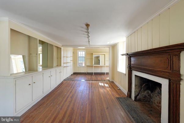 Fireplace, Interior, Wood Texture Flooring