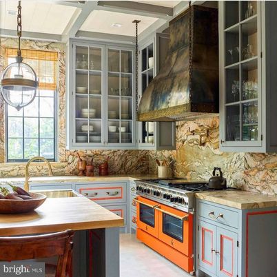 Interior, Kitchen, Pendant Lights, Stainless Steel Appliances