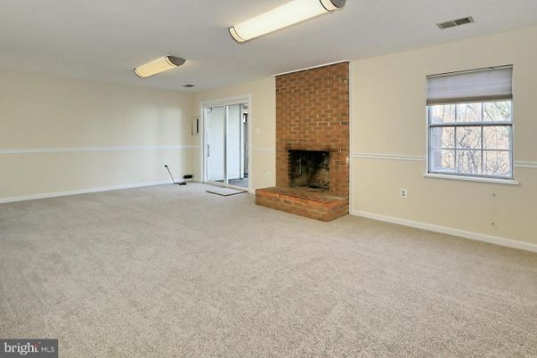 Empty room, Fireplace, Interior, Stone Walls