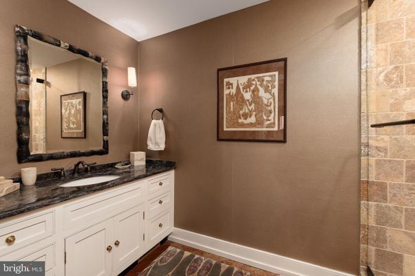 Bathroom, Interior, Stone Walls