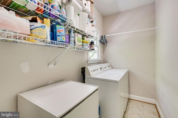 Interior, Washer