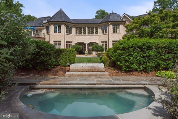 Exterior, Facade, Brick Facade, Pool, French Provincial