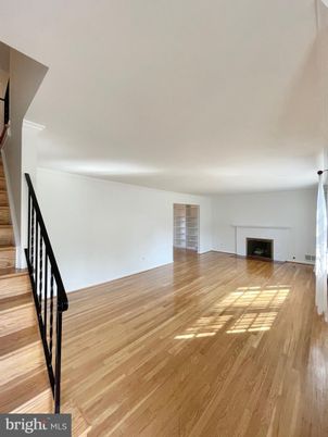 Empty room, Fireplace, Interior, Wood Texture Flooring