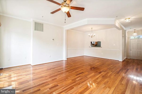 Chandelier, Empty room, Interior, Wood Texture Flooring