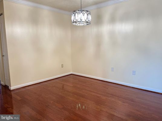 Empty room, Interior, Pendant Lights, Wood Texture Flooring