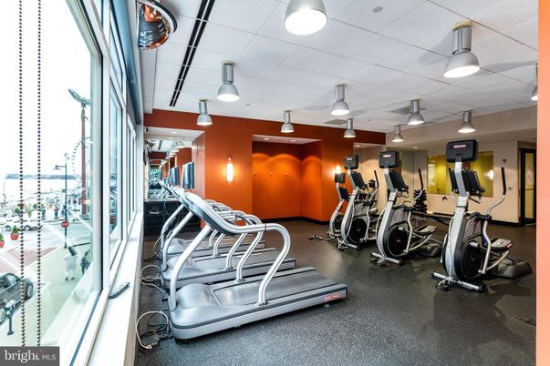 Fitness Equipment, Gym, Interior