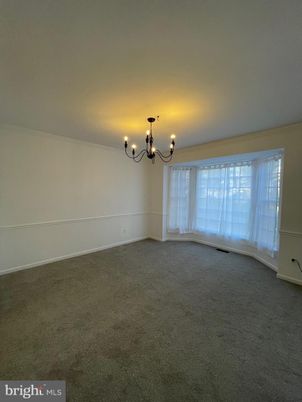 Chandelier, Empty room, Interior