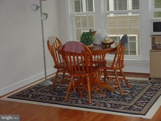 Dining room, Interior, Wood Texture Flooring