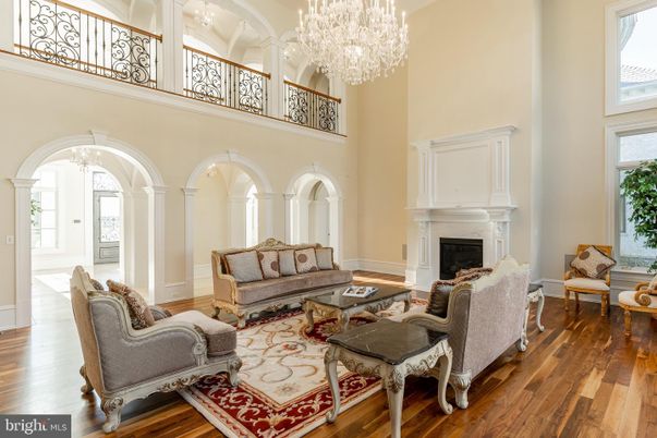 Chandelier, Fireplace, Interior, Living room, Wood Texture Flooring