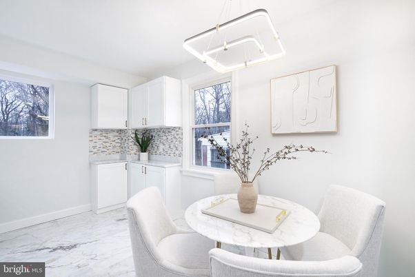 Interior, Kitchen, Marble, Pendant Lights