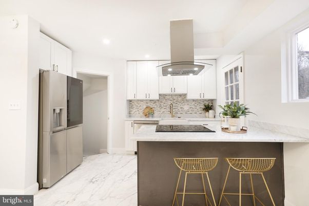 Interior, Kitchen, Marble, Recessed Lighting