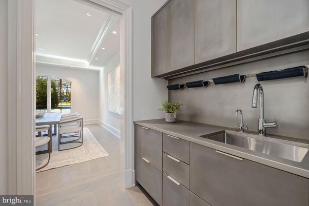 Dining room, Interior, Kitchen, Recessed Lighting, Wood Texture Flooring