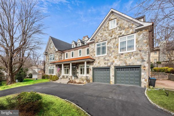 Attached, Exterior, Facade, Tudor Revival