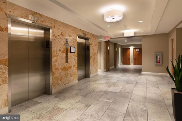 Elevator, Interior, Recessed Lighting