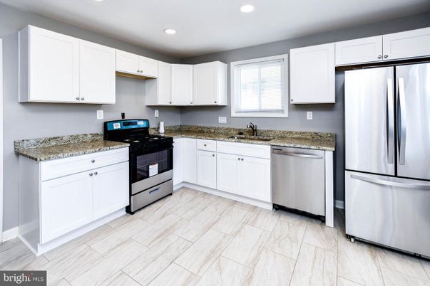 Interior, Kitchen, Marble, Recessed Lighting