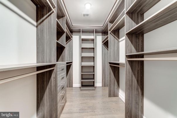 Interior, Walk-in Closets, Wood Texture Flooring
