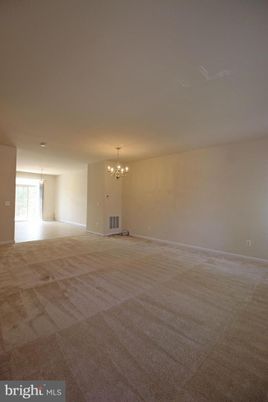 Chandelier, Empty room, Interior