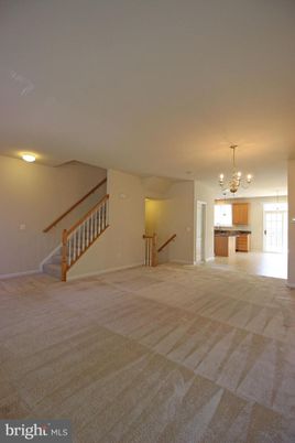 Chandelier, Empty room, Interior