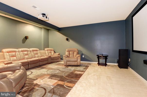 Home Theatre Room, Interior, Projection Screen, Theatre Room
