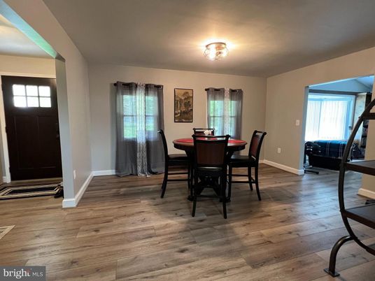 Dining room, Interior, Wood Texture Flooring