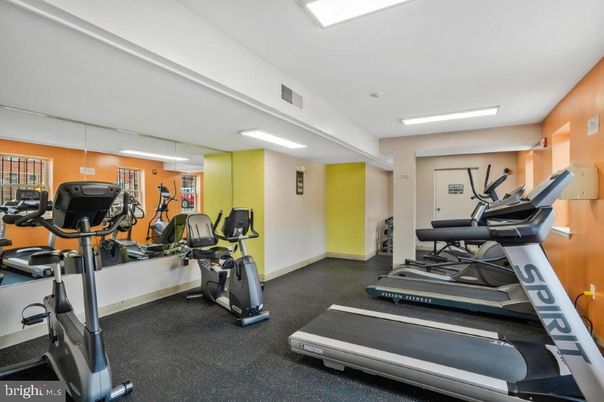 Fitness Equipment, Interior, Recessed Lighting